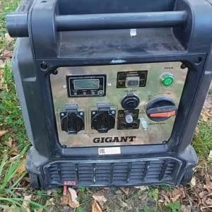 Инверторный бензиновый генератор Gigant Professional (3,8 кВт; эл.стартер; дисплей; колёса и ручки) GPIGL-3800E