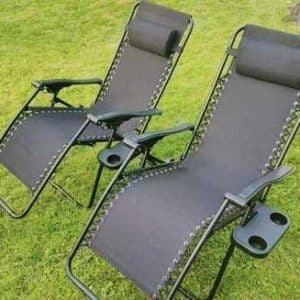 Шезлонг складной